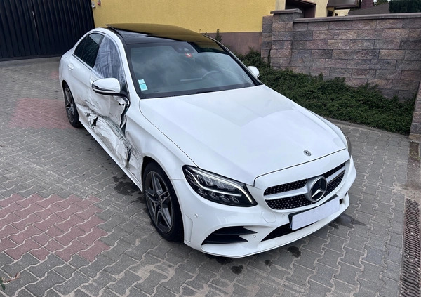 Mercedes-Benz Klasa C cena 84700 przebieg: 118000, rok produkcji 2019 z Siedliszcze małe 301